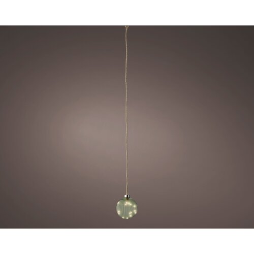 Lumineo Micro LED bal binnen  groen/warm wit - D 10 cm