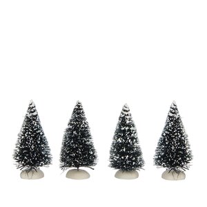 Luville Bristle tree mini 4 pieces - h7,5cm
