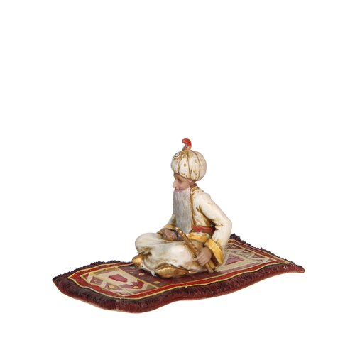 Luville Kerstdorpminiatuur Efteling De Fakir - L 10 x B 5 x H 6 cm
