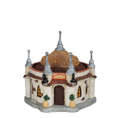 Luville Kerstdorpminiatuur Efteling Lurk en Limoenhuys - L 16 x B 17 x H 16 cm
