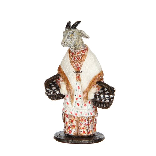 Luville Kerstdorpminiatuur Efteling Moeder geit - H 7 cm