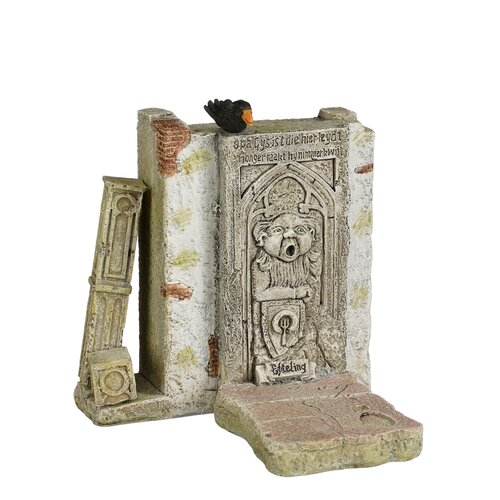 Luville Kerstdorpminiatuur Efteling Opa Gijs - B 9 x D 9 x H 9 cm