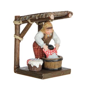 Luville Kerstdorpminiatuur Efteling Tobbelientje - H 8 cm - afbeelding 1