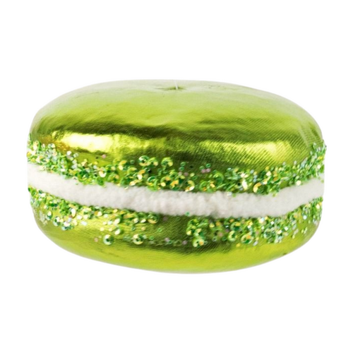 Macaron hanger assorted roze groen oranje - D 9 cm - afbeelding 1