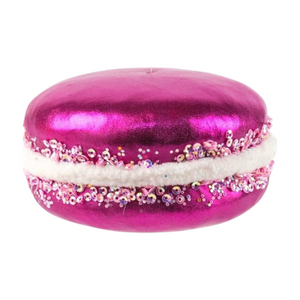 Macaron hanger assorted roze groen oranje - D 9 cm - afbeelding 3