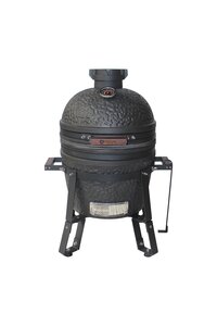 Maestro Kamado grill compact met tafel - Mat zwart