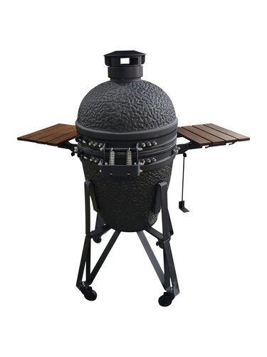 Maestro Kamado grill medium - Mat zwart - afbeelding 4