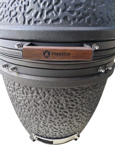 Maestro Kamado grill medium Solo - Mat zwart - afbeelding 2