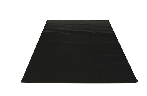 Maestro Vuurvaste mat (Coated fibreglass) 120 x 60 cm zwart - afbeelding 2