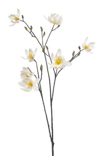 Magnolia spray x3 white 103cm