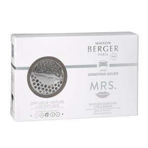 Maison Berger Paris Auto Diffuser Mrs. Chrome Envolée d'Agrumes