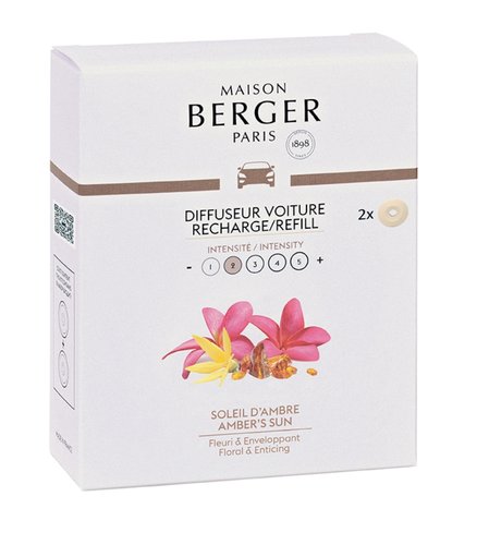 Maison Berger Paris Navullingen Auto Diffuser Soleil d'Ambre