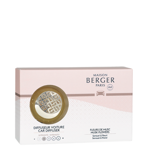 Maison Berger Paris Auto Diffuser Senso - Fleurs de Musc