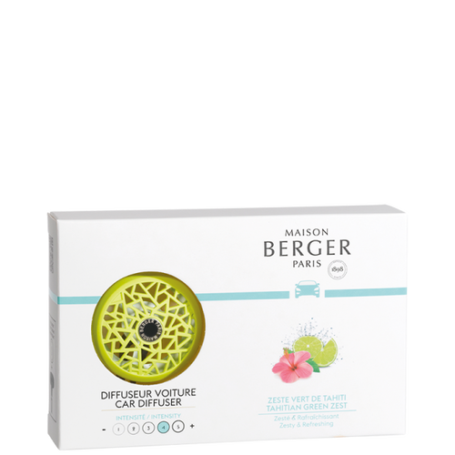 Maison Berger Paris Auto Diffuser Vert anis / Zeste vert de Tahïti