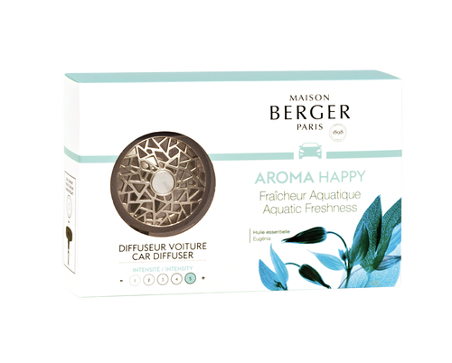 Maison Berger Paris Autoparfum Aroma Happy Aquatic Freshness Startersset