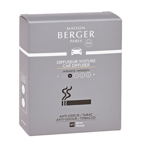 Maison Berger Paris Navulling Auto Diffuser Anti mauvaises odeurs tabac 2 stuks