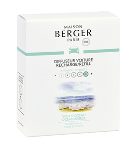 Maison Berger Paris Navulling Auto Diffuser Vent d'Océan 2 stuks