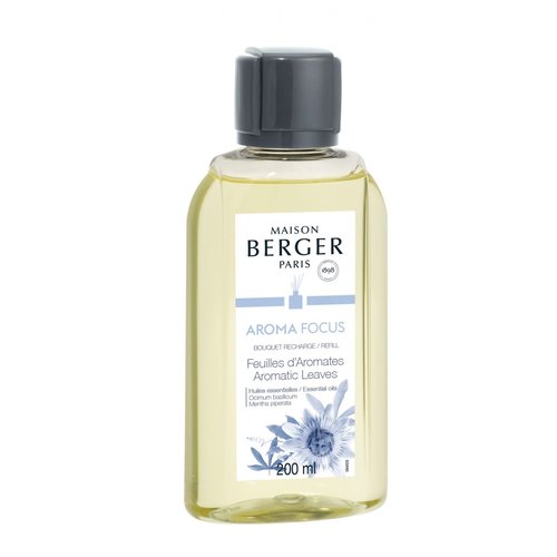 Maison Berger Paris Navulling Parfumverspreider Aroma Focus Aromatic Leaves 200ml