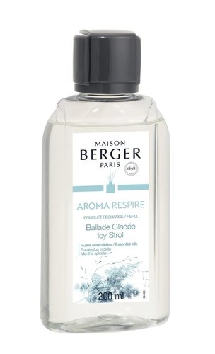 Maison Berger Paris Navulling Parfumverspreider Aroma Respire Icy Stroll 200ml