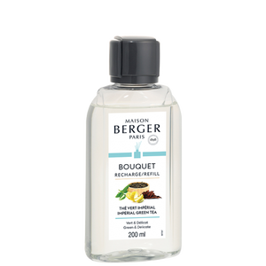 Maison Berger Paris Navulling Parfumverspreider met sticks 200ml -  Thé Vert Imperial