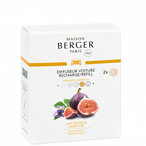 Maison Berger Paris Navullingen Auto Diffuser Lait de Figue