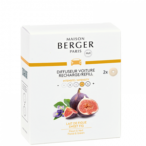 Maison Berger Paris Navullingen Auto Diffuser Lait de Figue