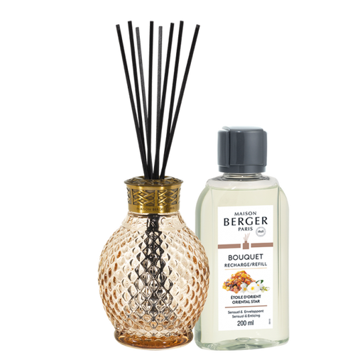 Maison Berger Paris Parfumverspreider L'Originelle Miel / Etoile d'Orient 200ml