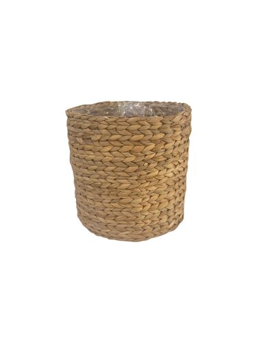 Mand Gevlochten Look - D28xH27cm Naturel