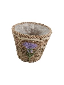 Mand lavendel - D 16 x H 15 cm