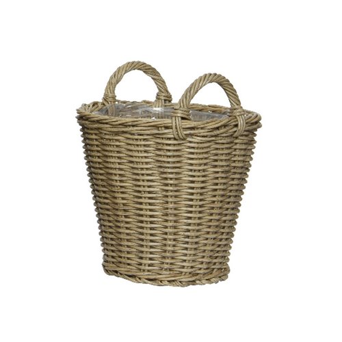 Mand Wicker Camille Natural - Ø 28 x H 21 cm - afbeelding 1