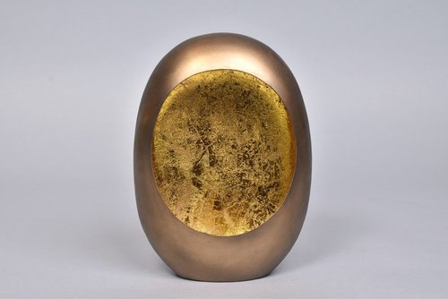 Marrakech Egg T-Light Gold - 17 x 9 x 24 cm