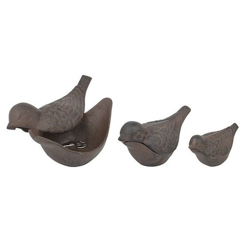 Matroesjka vogel sleutelhouder set3