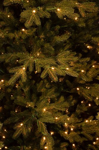 Meran x-mas tree green prelit TIPS 2382 - h215xd137cm 384L timer/dimmer - afbeelding 2