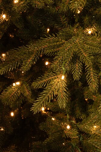 Meran x-mas tree green prelit TIPS 2382 - h215xd137cm 384L timer/dimmer - afbeelding 3