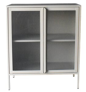Metalen kast L 90 x H 110 x D 40 cm - afbeelding 3