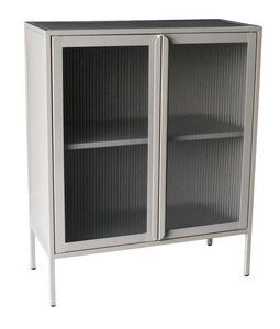 Metalen kast L 90 x H 110 x D 40 cm - afbeelding 2