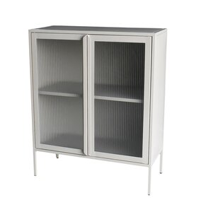 Metalen kast L 90 x H 110 x D 40 cm - afbeelding 1