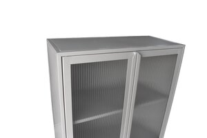 Metalen kast L 90 x H 110 x D 40 cm - afbeelding 5