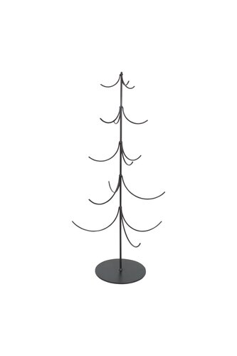Metalen kerstboom D 22,5 x H 50 cm black