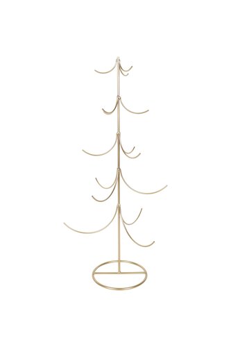 Metalen kerstboom D 22,5 x H 50 cm gold