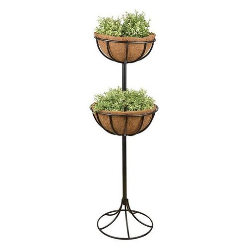 Metalen standing basket dubbel