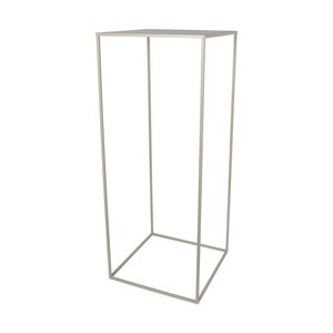 Metalen zuil 40 x 40 x H 100 cm woolwhite
