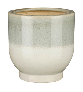 Mica bloempot Tara lichtgroen - H 30 x D 30 cm