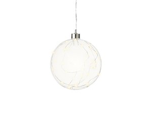 Micro LED Bal touw BO Transparant / Klassiek warm - 30 L - afbeelding 1