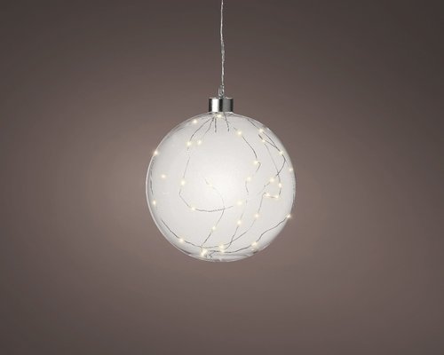 Micro LED Bal touw BO Transparant / Klassiek warm - 30 L - afbeelding 2