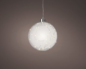 Micro LED Bal touw BO Transparant / Klassiek warm - 30 L - afbeelding 2
