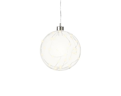 Micro LED Bal touw BO Transparant / Klassiek warm - 40 L - afbeelding 1