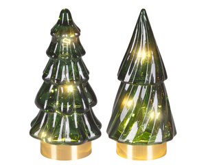 Micro LED boom binnen - D6xH12,8cm Groen - 2 Varianten - afbeelding 1