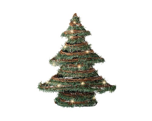 Micro LED boom rotan green tree BO 60cm 50L IP20 - afbeelding 1