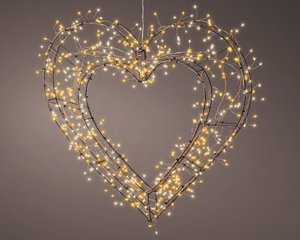 Micro LED frame light metal hart warm+classic white 58cm 600L - afbeelding 2